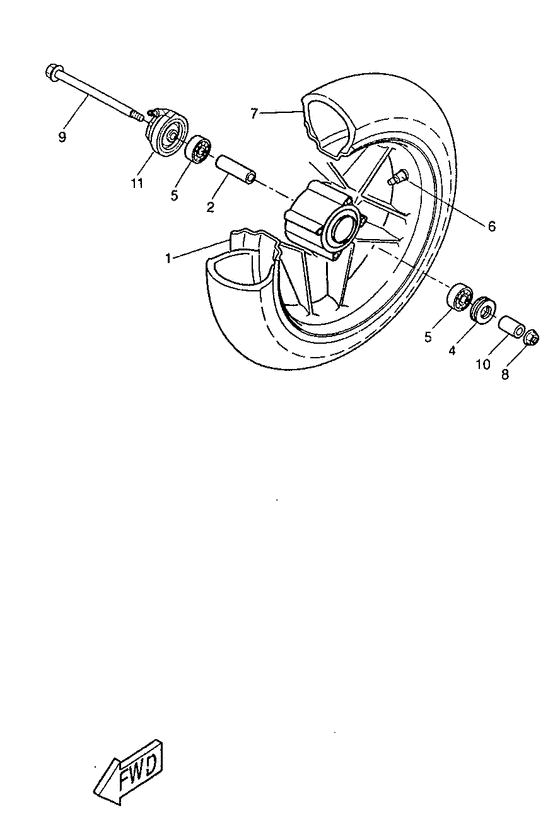 Front wheel