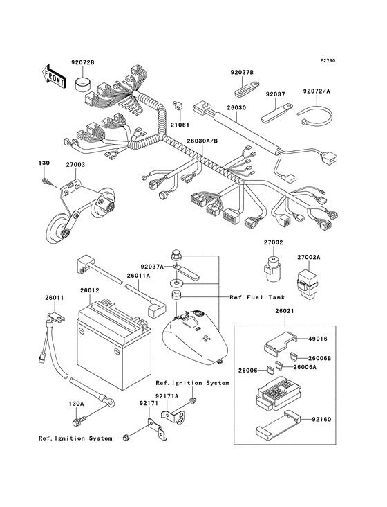 Chassis electrical equipment