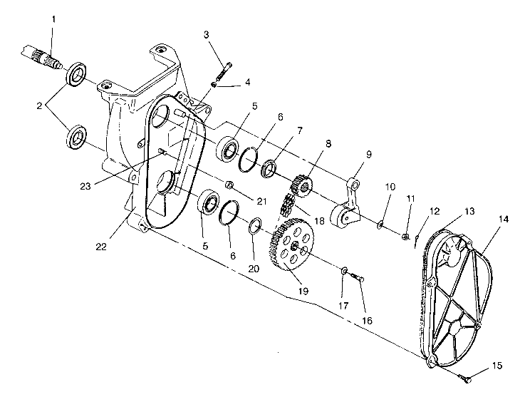 Chaincase assembly