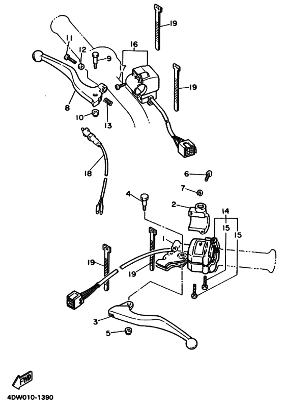 Handle switch & lever