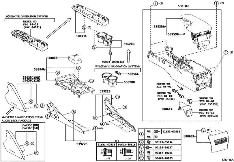 Console Box & Bracket