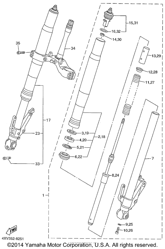 Front fork