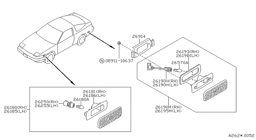 Side marker lamp