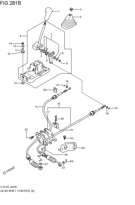 gearlever control
