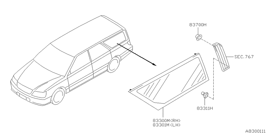 Side window