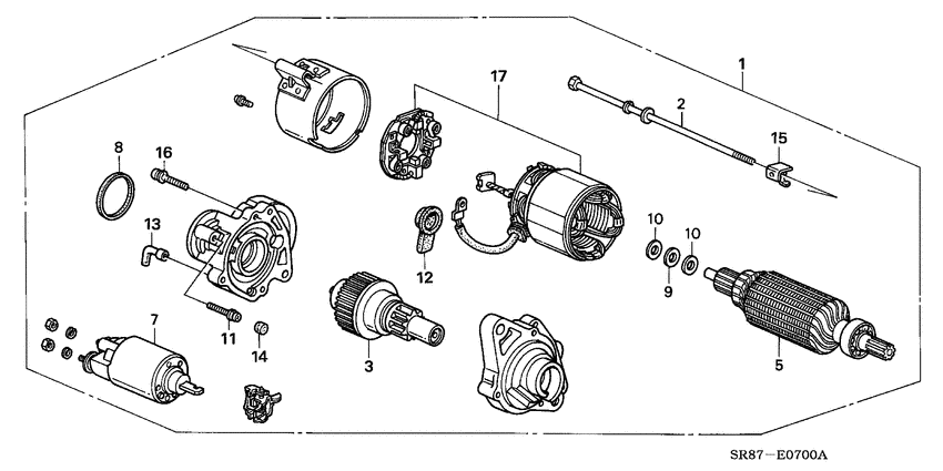 Starter motor