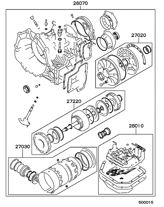 A/t overhaul kit