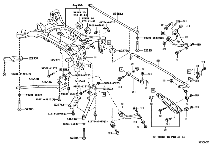 Suspension Crossmember & Under Cover
