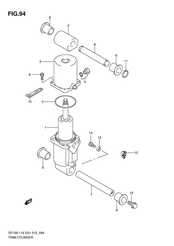 Trim cylinder