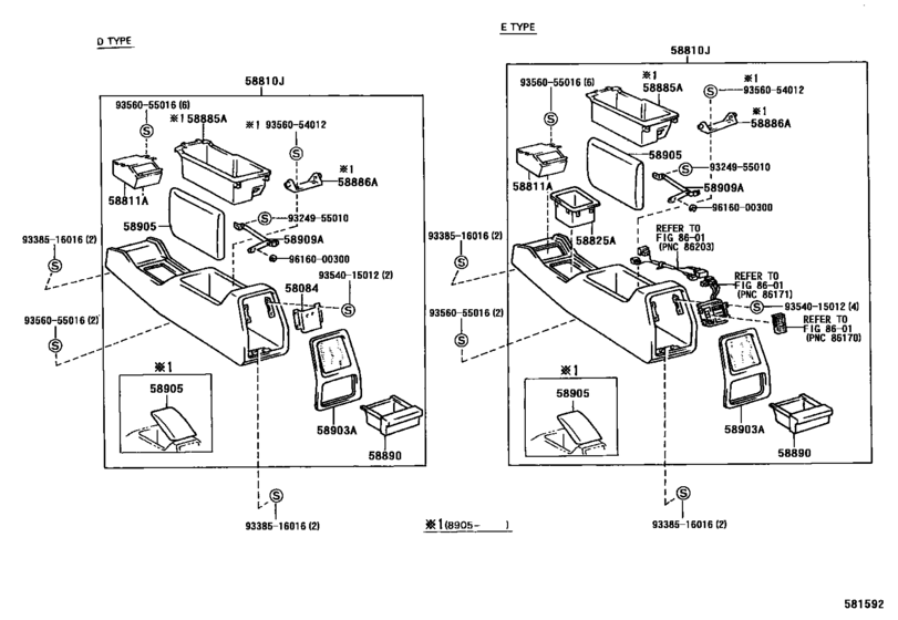 Console Box & Bracket