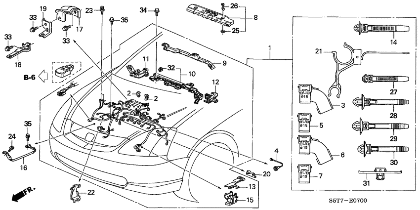 Engine wire harness