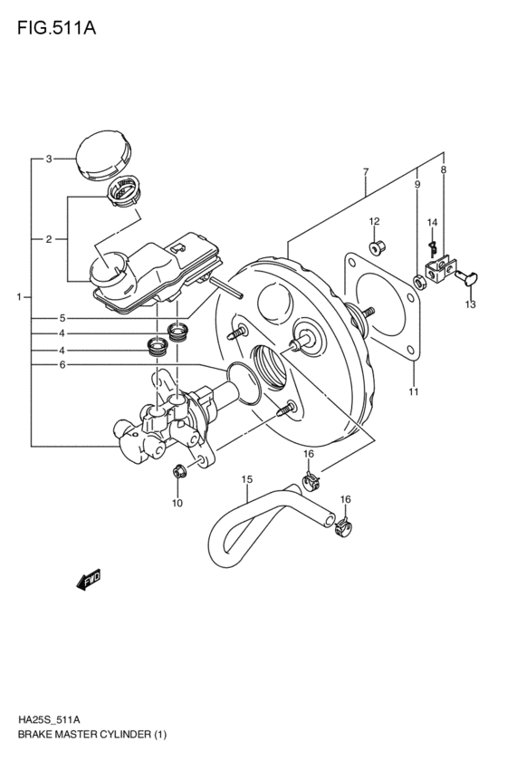 brakes master cylinder