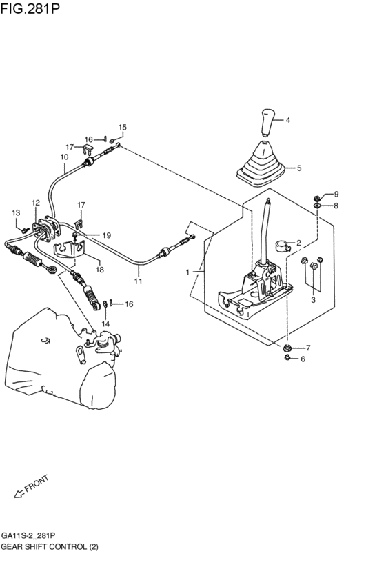 gearlever control