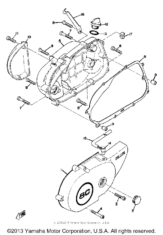 Crankcase cover