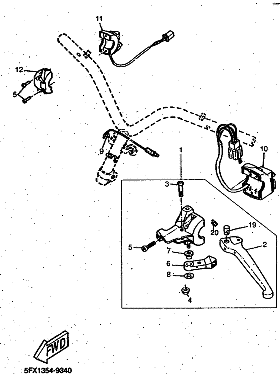 Handle switch & lever