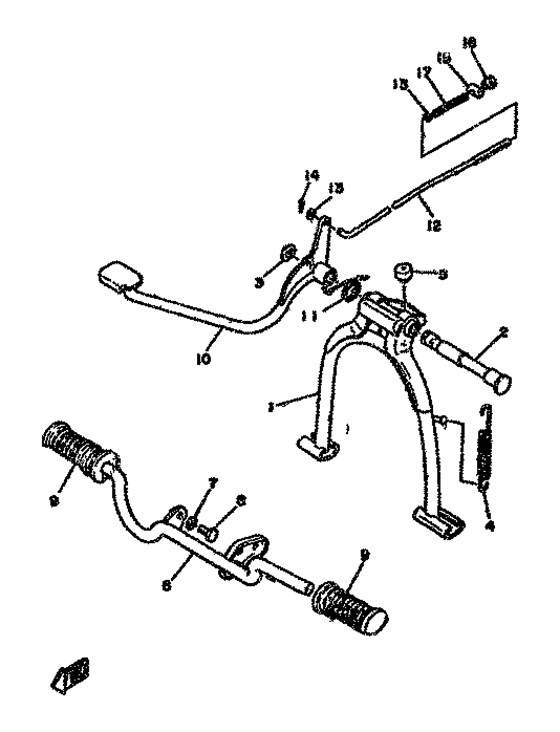 Stand & footrest