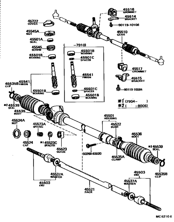 Steering Column & Shaft