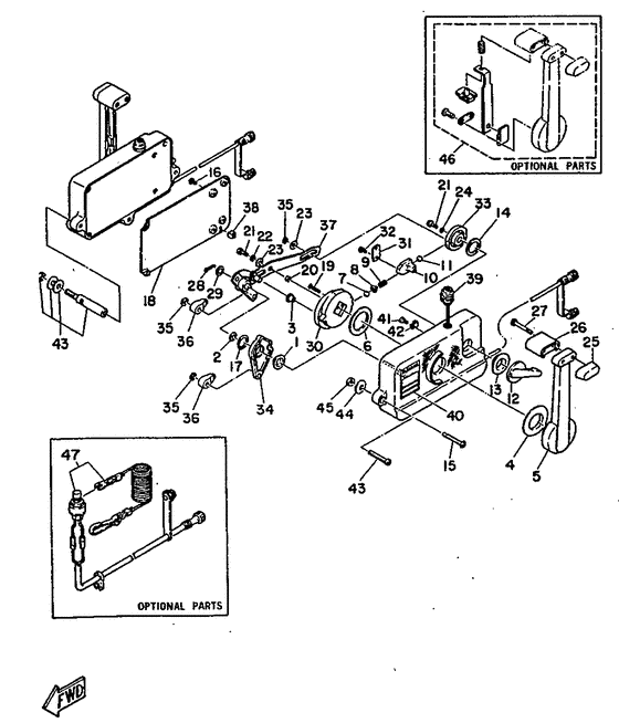 Remote control assy