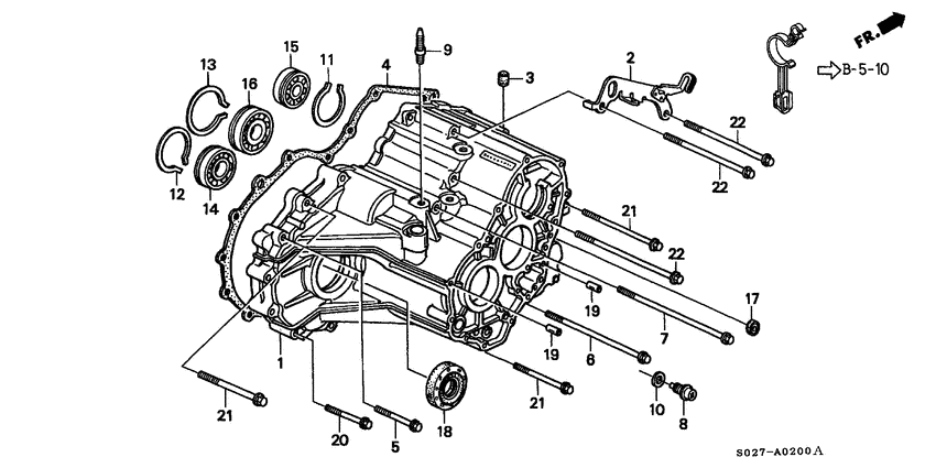 Transmission housing