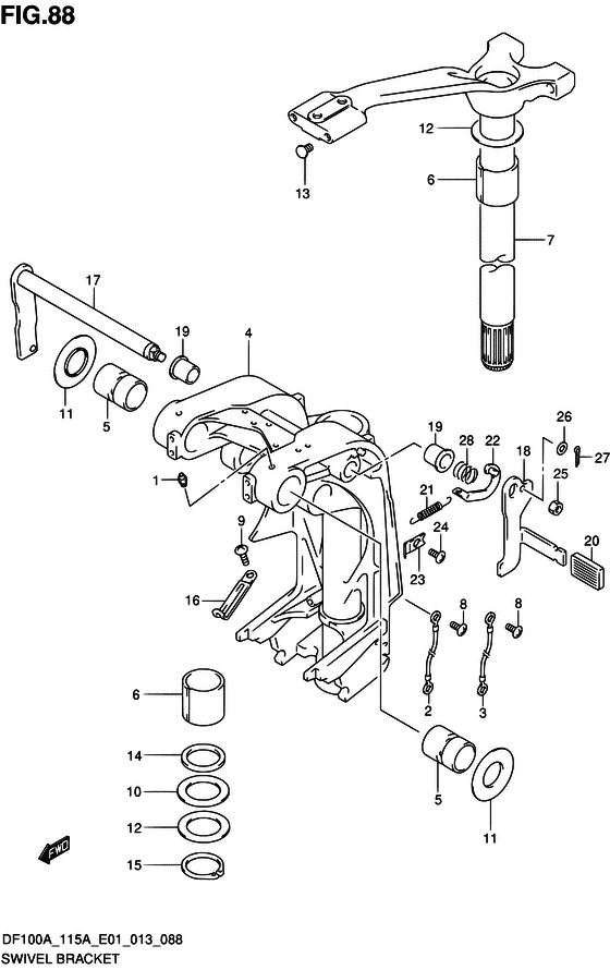 Swivel bracket