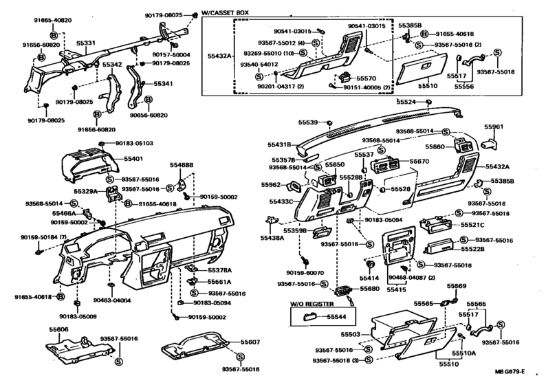 Instrument Panel & Glove Compartment