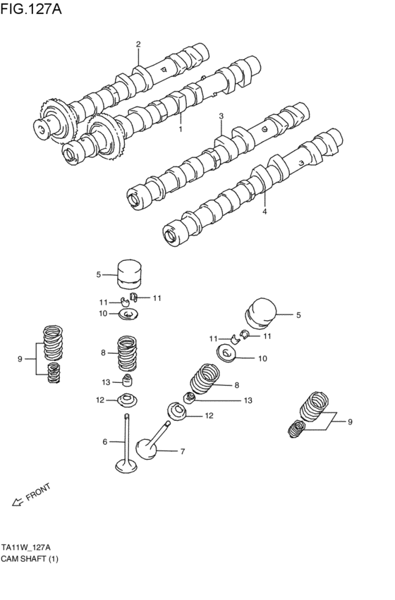camshaft / valve