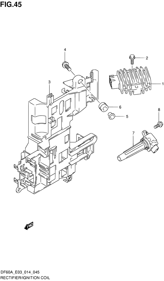 Rectifier/ignition coil