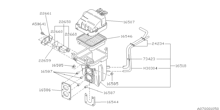 Air cleaner & element