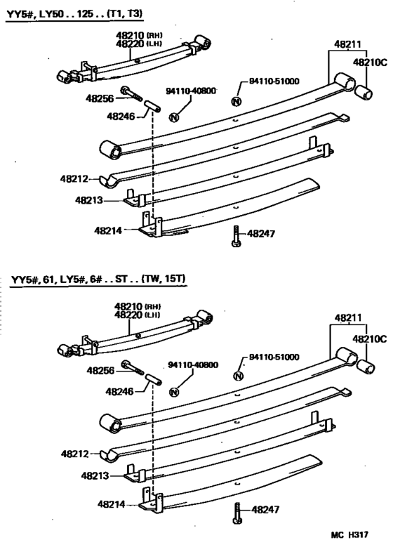Rear Spring & Shock Absorber
