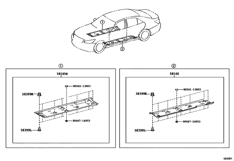 Floor Pan & Lower Back Panel