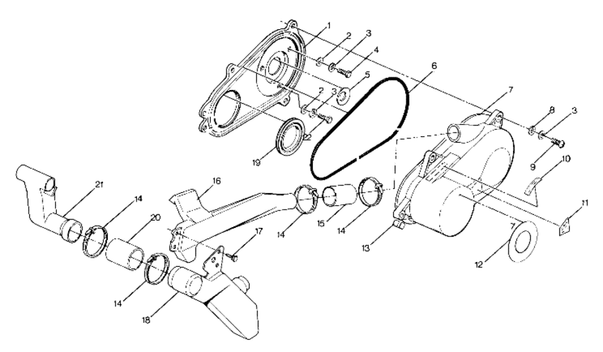 Clutch cover assembly