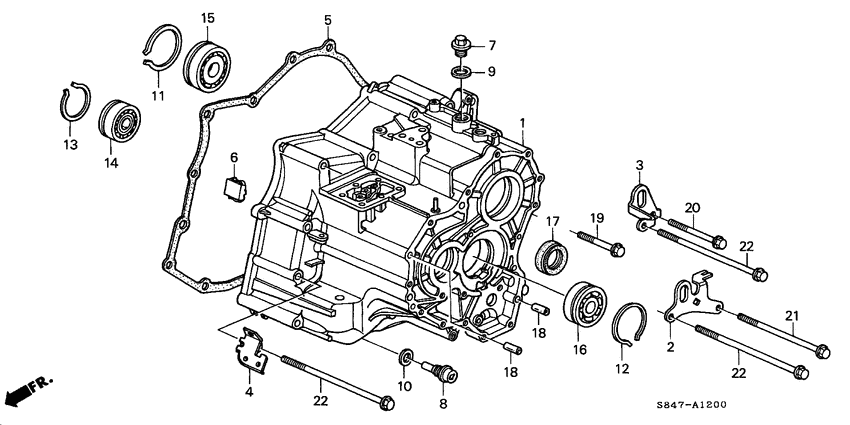 Transmission housing