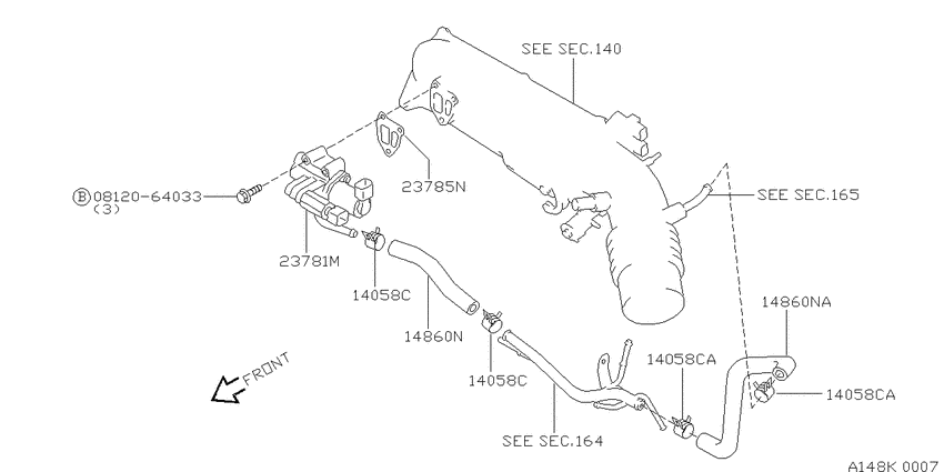 Secondary air system