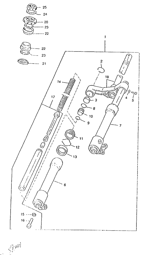 Front fork