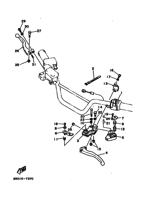 Handle switch & lever