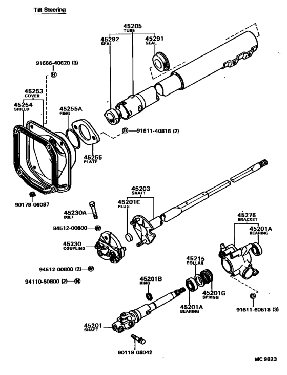 Steering Column & Shaft