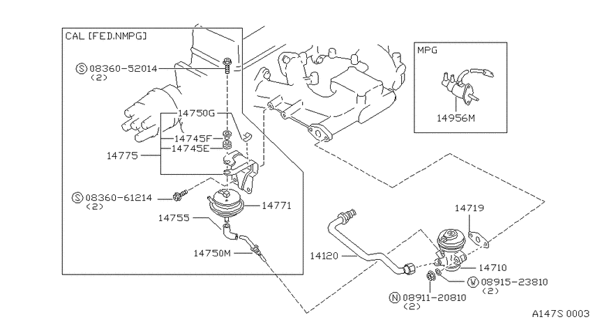 Egr parts