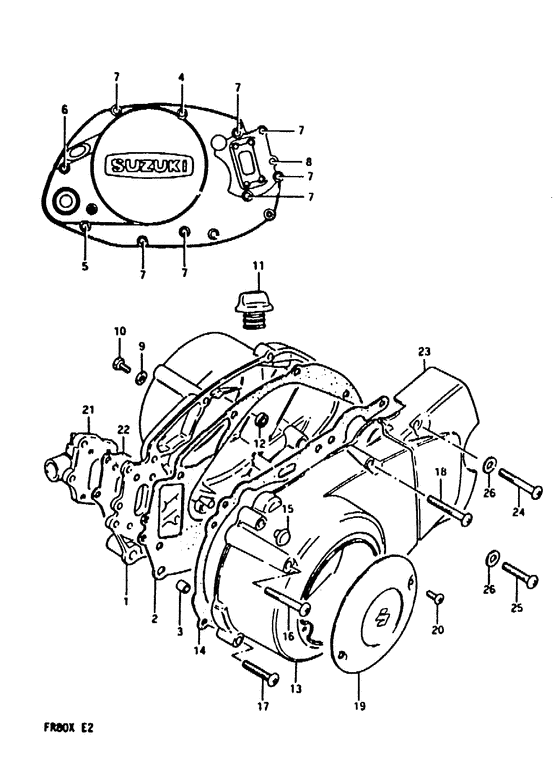 Crankcase cover