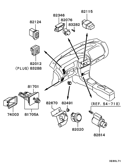Switch & cigar lighter