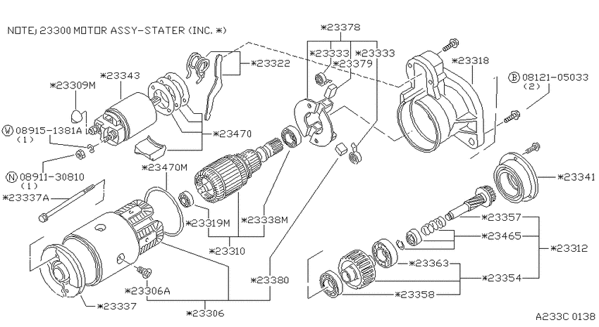 Starter motor