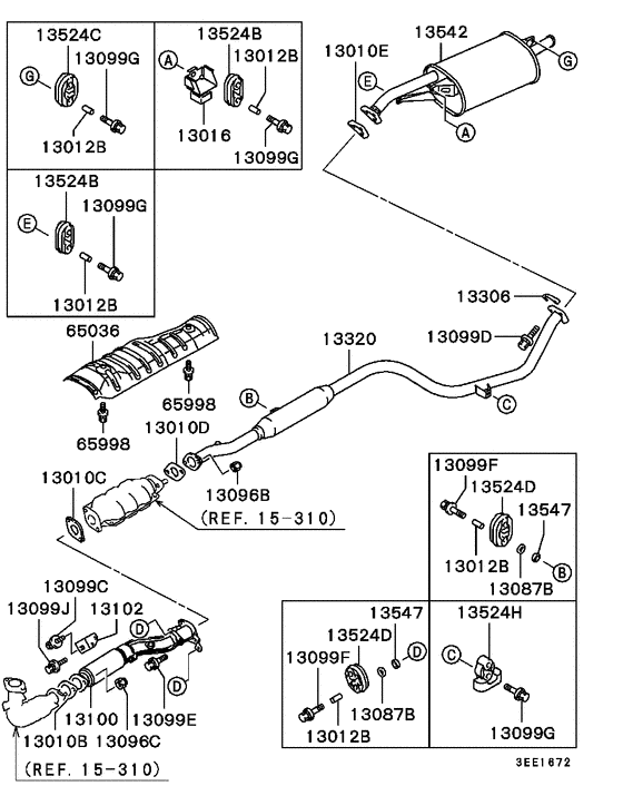 Exhaust pipe & muffler