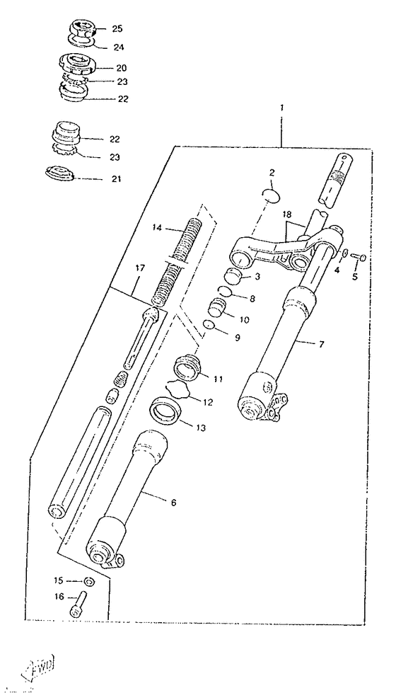 Front fork