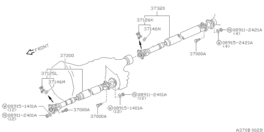 Propeller shaft
