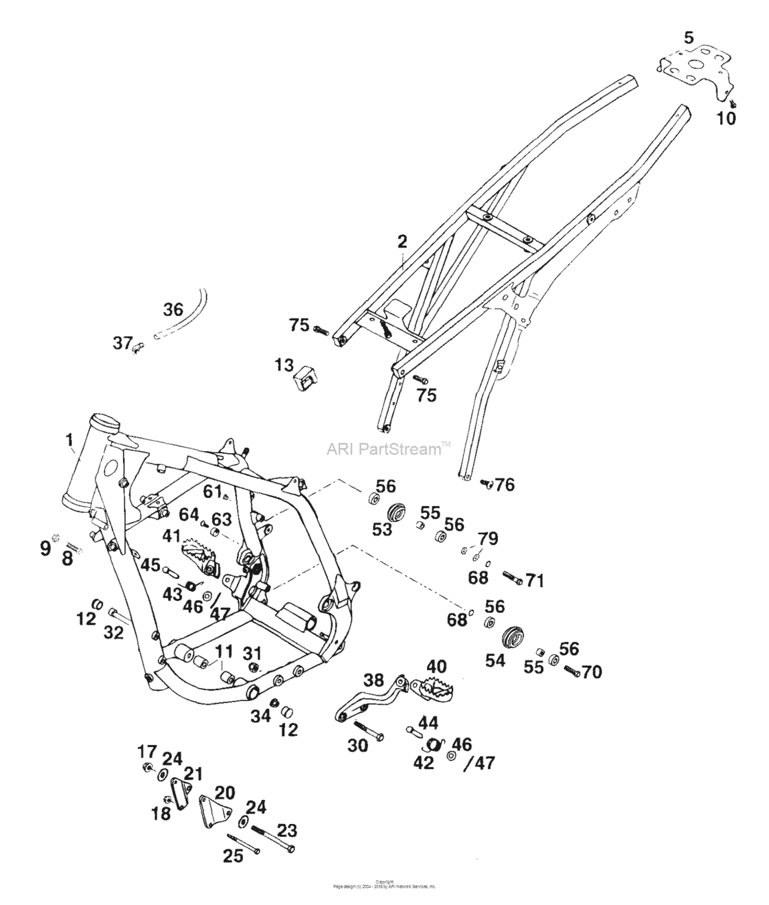 Frame, Sub Frame