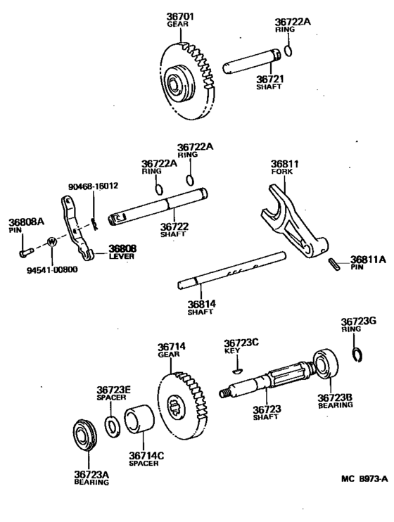 Power Take-Off Case & Gear