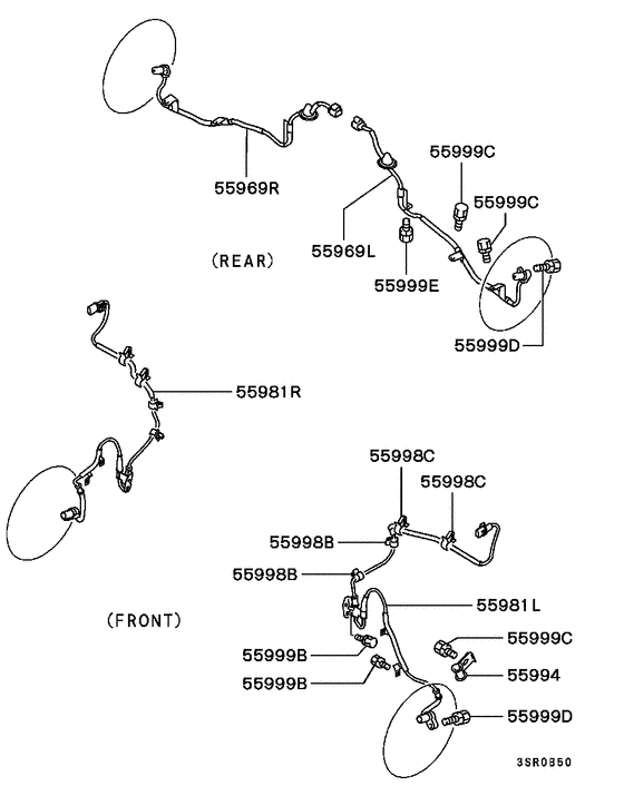 Anti-skid brake sensor
