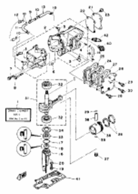 Cylinder crankcase