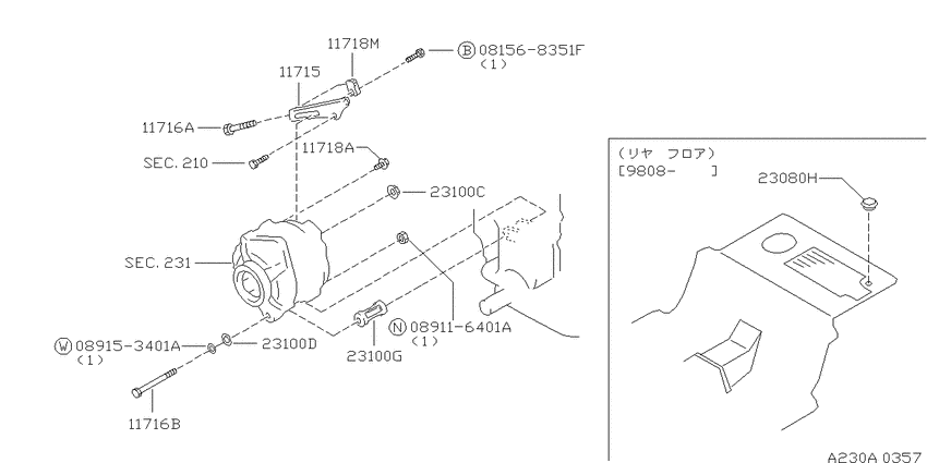 Alternator fitting