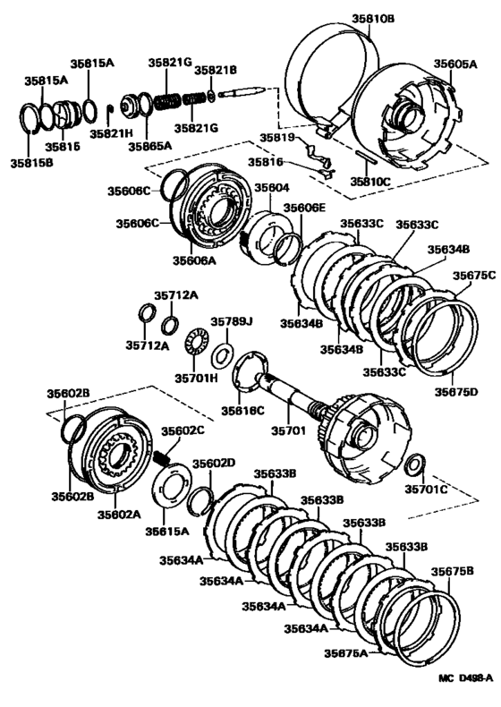 Brake Band & Multiple Disc Clutch (Atm)