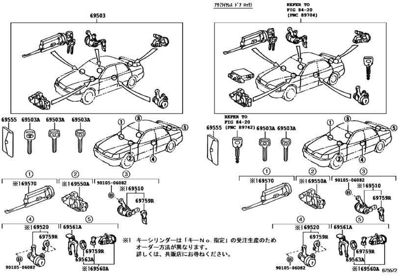 Lock Cylinder Set